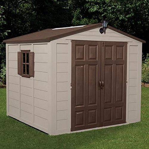 Storage Building Shed 352 Cubic Feet with Windows SUA01B02